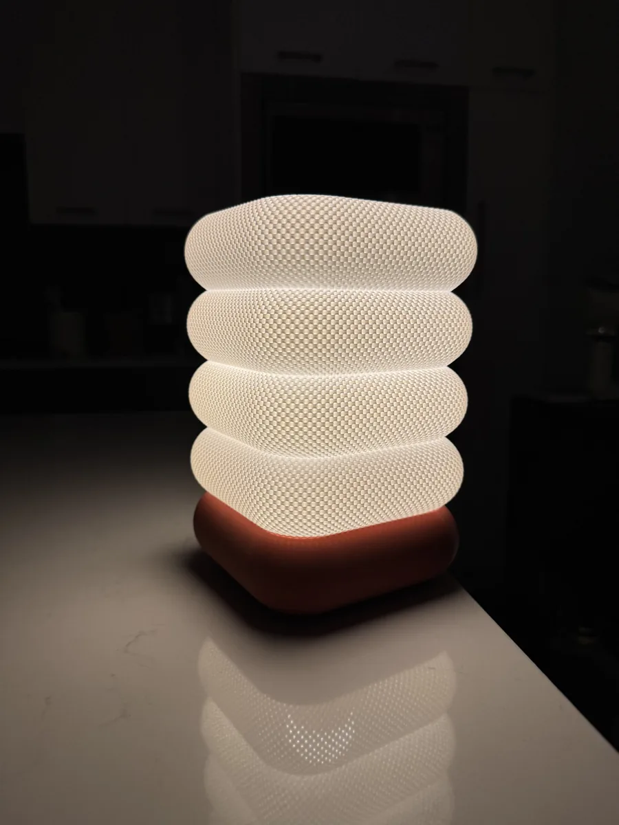 Lampe Strala imprimée en 3D
