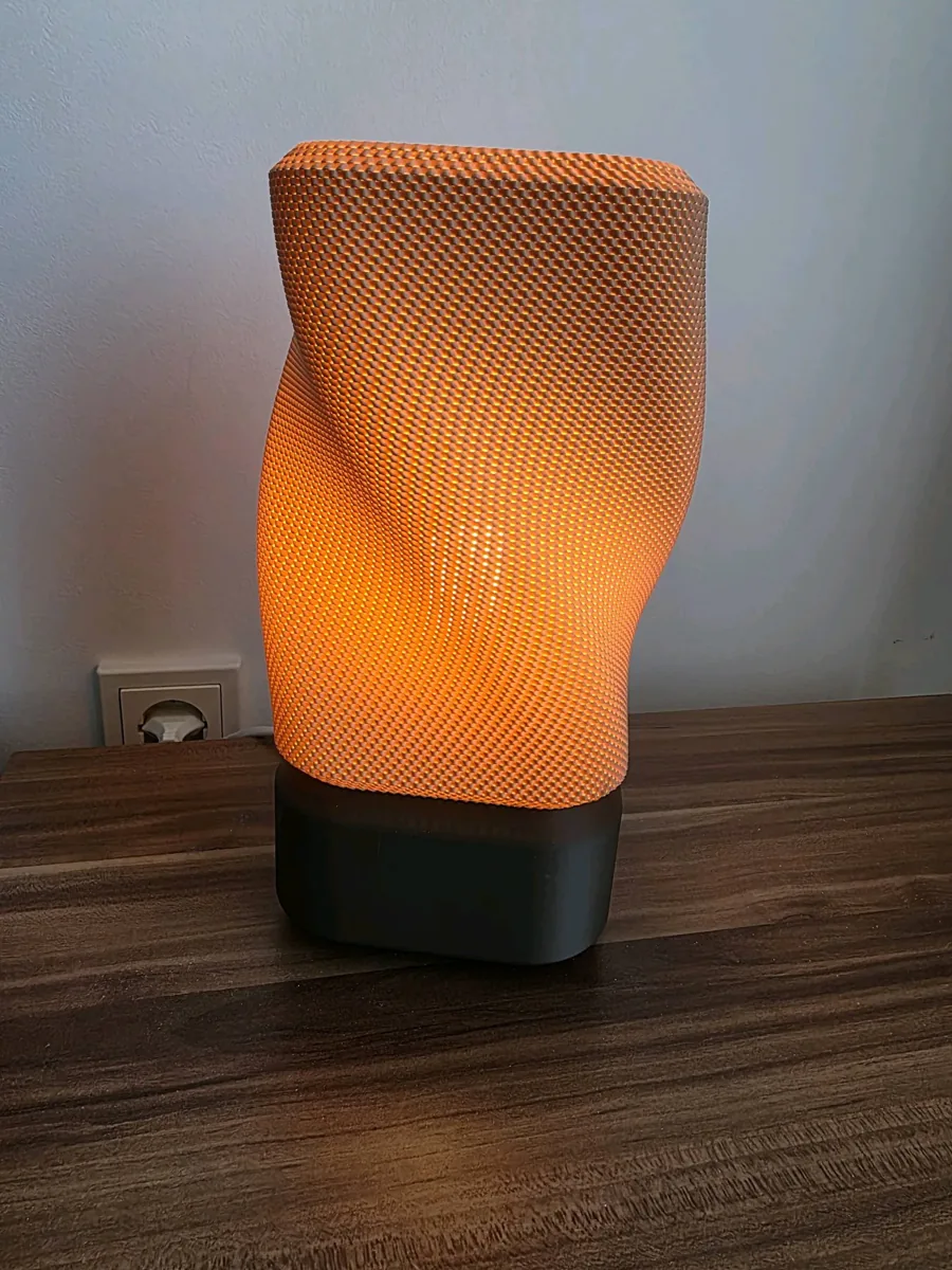 Lampe Torsada imprimée en 3D