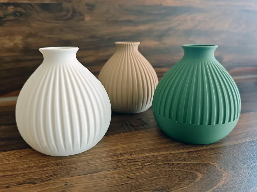 Vases Mini Japandi imprimés en 3D